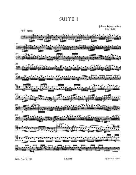 Bach: 6 Cello Suites, BWV 1007-1012