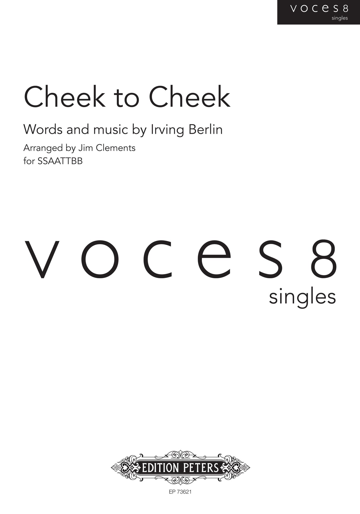 Voces8: Cheek to Cheek (arr. for choir)