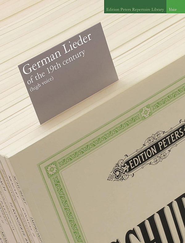 German Lieder of the 19th Century