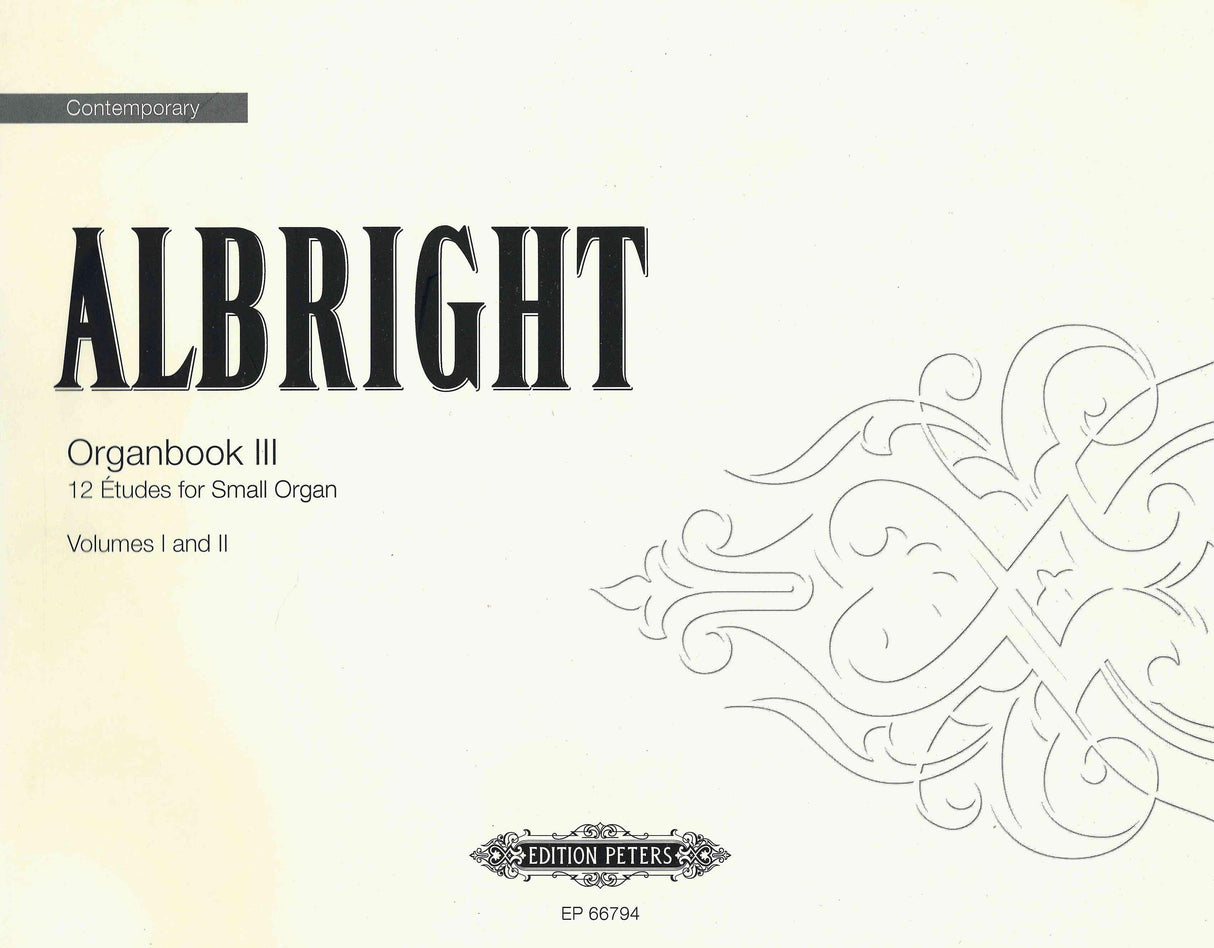Albright: Organbook III