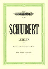 Schubert: Lieder - Volume 3