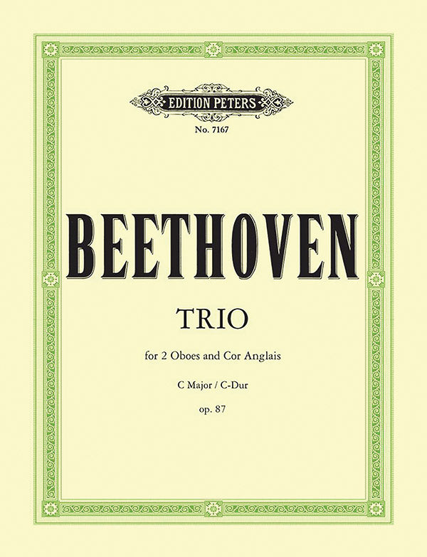 Beethoven: Trio in C Major, Op. 87