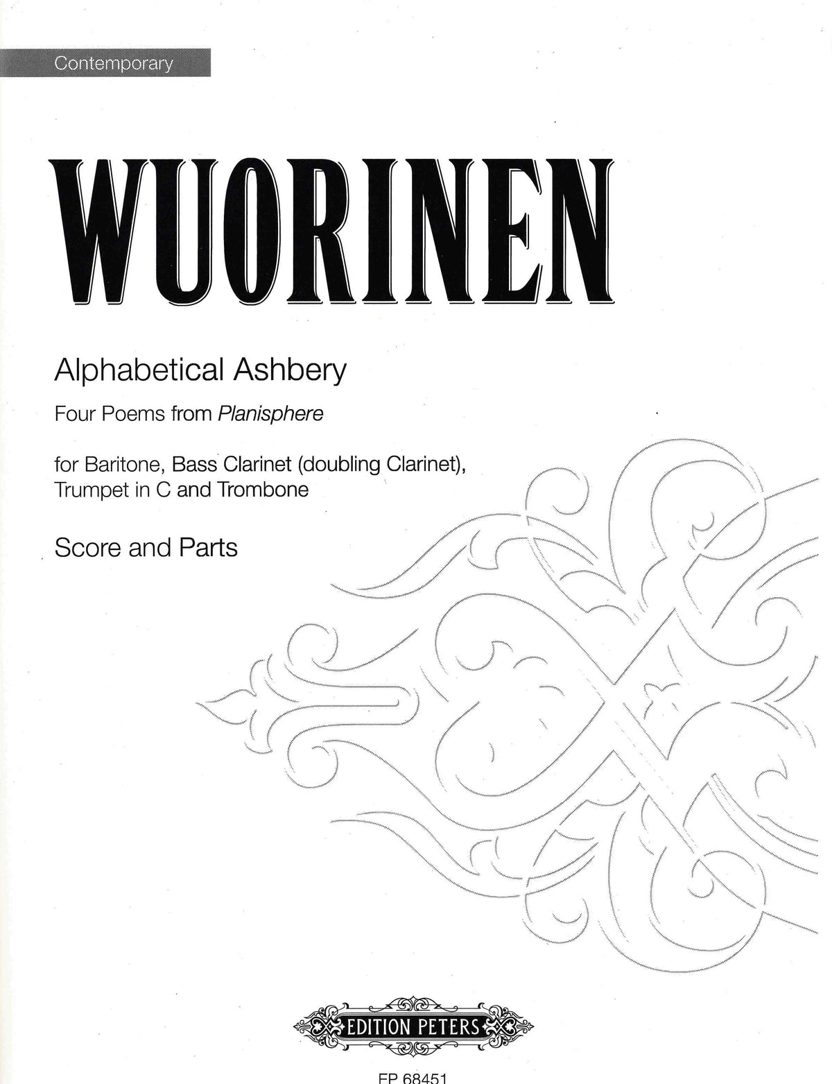 Wuorinen: Alphabetical Ashbery