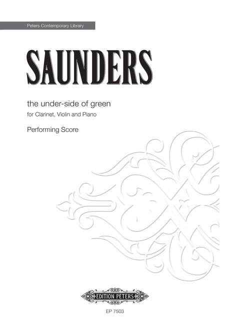 Saunders: The Under-Side of Green