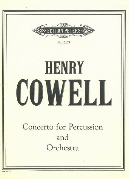 Cowell: Percussion Concerto