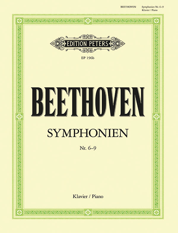 Beethoven: Symphonies (arr. for piano) – Volume 2 (Nos. 6-9)